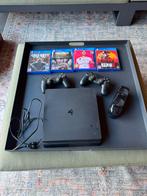 PlayStation 4, Ophalen, Met 2 controllers, Original, 500 GB