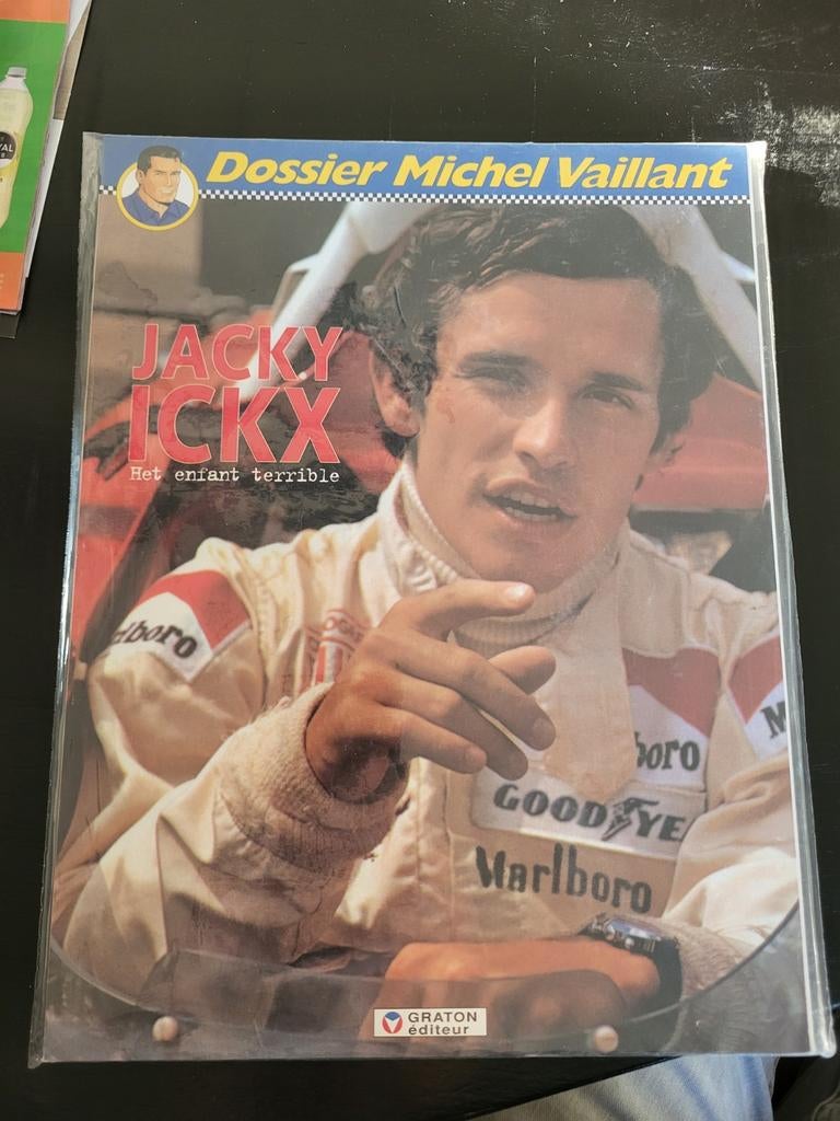 Dossier Michel Vaillant - Jacky Ickx, Ophalen of Verzenden, Gelezen, Algemeen, Graton