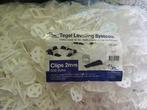 3x - Tegel levelling systeem - clips 2mm, Ophalen, Nieuw