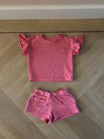 Z.g.a.n. Roze setje van de Zeeman: shirt + korte broek, 92, Zeeman, Meisje, Ophalen of Verzenden, Zo goed als nieuw