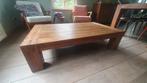 Mooie houten salon tafel (met eettafel), Huis en Inrichting, Ophalen, Gebruikt, 100 tot 150 cm, 50 tot 100 cm