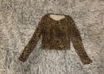 Tiger Print Crop Top, Maat 46/48 (XL) of groter, Ophalen of Verzenden, Zo goed als nieuw, Lange mouw
