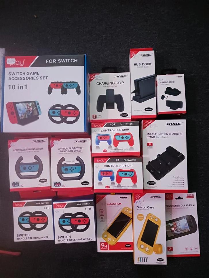 Sint en kerst aktie Nintendo Switch Accessoires zie uitleg, Spelcomputers en Games, Spelcomputers | Overige, Ophalen of Verzenden