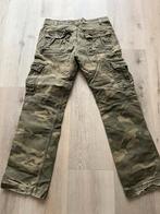 Camouflage broek maat 33/32, Verzenden, Gedragen, Groen