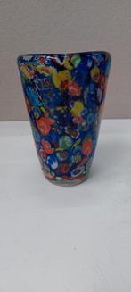 Murano Millefiori Glas Fratelli Toso Stijl 15.5 cm hoog, Antiek en Kunst, Ophalen