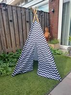 Wigwam / tipi tent, zwart wit, Ophalen, Zo goed als nieuw, Overige materialen