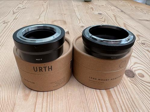 Urth lens mount adapters Fujifilm-X naar Canon FD en M42, Audio, Tv en Foto, Fotografie | Fotostudio en Toebehoren, Zo goed als nieuw