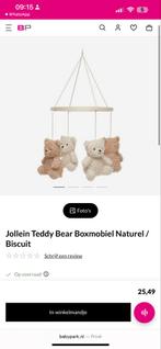 Jollein Boxmobiel + Houten Arm - Zo goed als nieuw!, Ophalen, Zo goed als nieuw, Mobiel