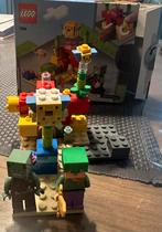 Lego Minecraft Coral Reef 21164, Ophalen of Verzenden, Zo goed als nieuw, Complete set, Lego