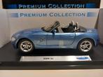 BMW Z4 Roadster Cabriolet light blue Welly metal 1:18 KRD, Hobby en Vrije tijd, Modelauto's | 1:18, Ophalen of Verzenden, Zo goed als nieuw