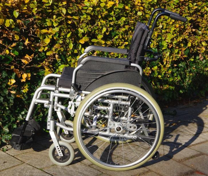 Rolstoel te koop EXCEL VANOS 200 G5 veel instelbaar, Diversen, Rolstoelen, Gebruikt, Duwrolstoel, Inklapbaar, Ophalen