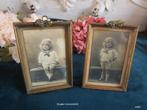Oude set fotolijstjes, Antiek en Kunst, Antiek | Woonaccessoires, Ophalen of Verzenden