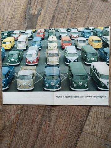 VW Bus Brochure - 1964 - Origineel beschikbaar voor biedingen