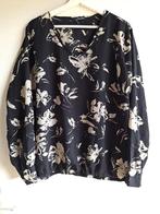 Norah zwarte blouse mt 46, Zwart, Maat 46/48 (XL) of groter, Ophalen of Verzenden, Norah