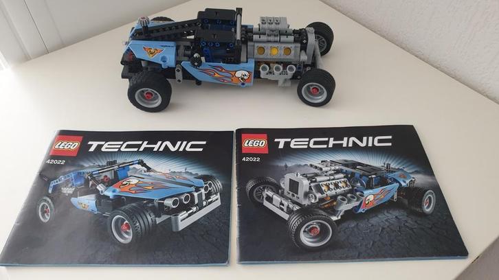 Lego technic hotroad 42022 super netjes, Kinderen en Baby's, Speelgoed | Duplo en Lego, Zo goed als nieuw, Ophalen of Verzenden