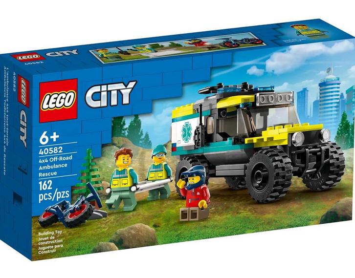 Nieuw: LEGO City 40582 (GWP): 4x4 Off-Road Ambulance Rescue, Kinderen en Baby's, Speelgoed | Duplo en Lego, Nieuw, Lego, Complete set