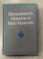 Boek over werking Vrij-metselaars Free-Masonry, Ophalen of Verzenden, 20e eeuw of later, Zo goed als nieuw