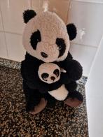 PLUCHE ZEER ZACHTE  PANDA 🐼 MET BABY PANDA, Ophalen of Verzenden, Overige typen