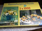 2 Ravensburger Puzzels 1000 Stukjes, Ophalen, Zo goed als nieuw, Legpuzzel