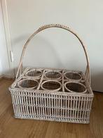 Wijnrek, wijnflessenrek, Riviera Maison, riet, Huis en Inrichting, Woonaccessoires | Wijnrekken, Ophalen, Overige materialen, Zo goed als nieuw