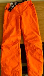 Leuke zalm-oranje skibroek maat 152, Ophalen of Verzenden, Zo goed als nieuw, Jongen of Meisje, Broek