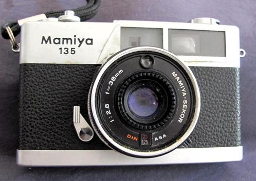 TE KOOP: MAMIYA TYPE 135 MODEL EE COMPACT CAMERA, Audio, Tv en Foto, Fotocamera's Analoog, Zo goed als nieuw, Compact, Overige Merken