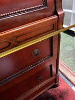 Vintage rolluikbureau / secretaire – veel opbergruimte, Ophalen, Gebruikt, Bureau