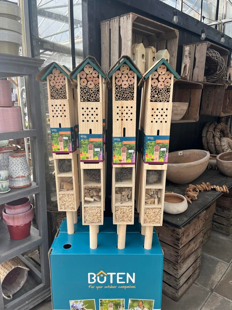 Insectenhotel voor diverse insecten €29,95, Bijen