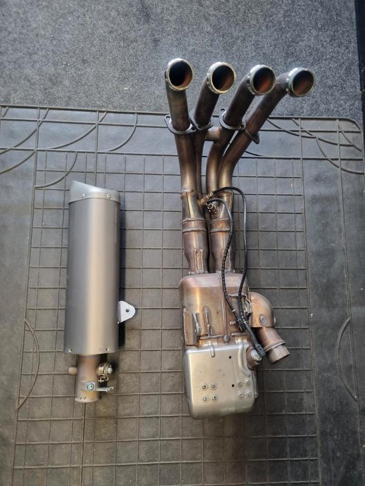 Origineel Uitlaatsysteem Yamaha R6 RJ27, Motoren, Onderdelen | Overige, Gebruikt, Ophalen of Verzenden