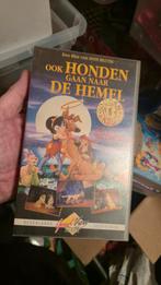 Ook Honden Gaan Naar De Hemel VHS, Alle leeftijden, Ophalen of Verzenden, Gebruikt, Actie en Avontuur