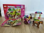 Lego juniors Stephanies koets incl. doos ZGAN, Ophalen of Verzenden, Zo goed als nieuw, Complete set, Lego