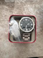 Fossil Horloge - Stijlvol en Tijdloos!, Sieraden, Tassen en Uiterlijk, Horloges | Heren, Leer, Staal, Polshorloge, Ophalen of Verzenden