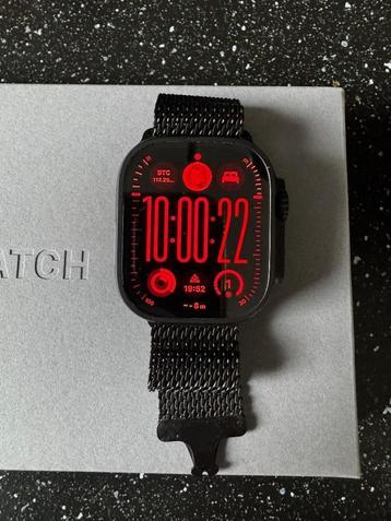 Apple Watch Ultra 2 4G 49mm Zwart Milanese Band L 18-2-25  beschikbaar voor biedingen