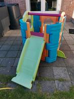 Feber speelhuis klimtoestel met glijbaan, Ophalen, Gebruikt, Glijbaan