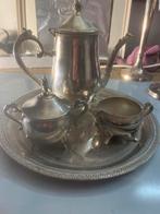 Zilveren Theeservies Set, Ophalen of Verzenden, Zilver