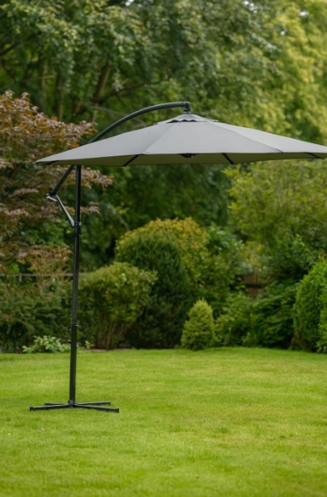 Zweefparasol, Tuin en Terras, Parasols, Nieuw, Zweefparasol, 2 tot 3 meter, Ophalen