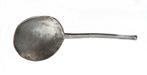 Tinnen lepel 1575-1700 Keurmerk (AE of NE) in kroon    L017, Antiek en Kunst, Antiek | Tin, Ophalen of Verzenden