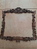 Antiek uitgesneden houten lijst   Bieden, Antiek en Kunst, Ophalen of Verzenden