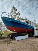 Te koop west duitse politieboot / patrouilleboot project, Watersport en Boten, Motorboten en Motorjachten, Ophalen, Gebruikt, Staal