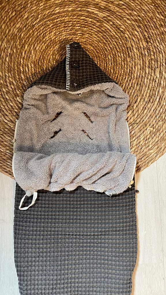 Koeka Deken Maxi Cosi - Baby Grijs, Ophalen, Zo goed als nieuw, Minder dan 70 cm, Deken