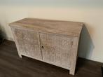 Balinees Houtsnijwerk Dressoir, Ophalen, Gebruikt, Teakhout, 125 cm of meer