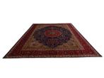 Perzisch tapijt - Tabriz - 395 x 305 cm - Handgeknoopt kleed, Gebruikt, 200 cm of meer, Ophalen of Verzenden, 200 cm of meer