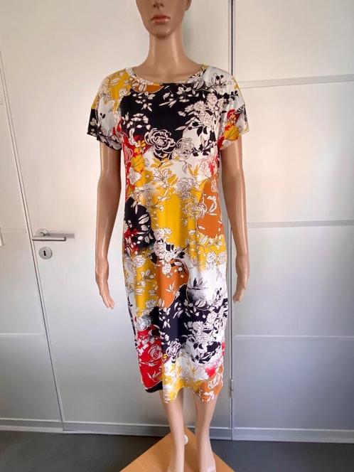 J361 & Co maat M=38/40 jurk jurkje rood/geel/zwart/wit/beige, Kleding | Dames, Jurken, Zo goed als nieuw, Maat 38/40 (M), Wit