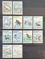GROENLAND vogels 1987 - 1990 postfris, Verzenden, Postfris, Dier of Natuur