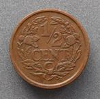 Halve Cent 1909, Postzegels en Munten, Koningin Wilhelmina, Overige waardes, Ophalen of Verzenden, Losse munt