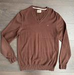 Tommy Hilfiger - Trui Pullover - Bruin - Heren Maat L, Ophalen of Verzenden, Gedragen, Maat 52/54 (L), Bruin