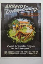 Affiche Arbeidsontspanning | Heruitgave 1994, Verzenden, Nederland, Amsterdam, Tweedehands