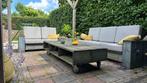tuinset steigerhout, Tuin en Terras, Ophalen, 5 zitplaatsen, Gebruikt, Steigerhout