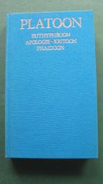 Plato - Platoon Verzameld werk 2, Boeken, Ophalen of Verzenden, Zo goed als nieuw, Wijsbegeerte of Ethiek