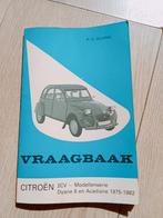 Vraagbaak Citroën 2CV Dyanne 6 Acadiane 1975 - 1982, Ophalen